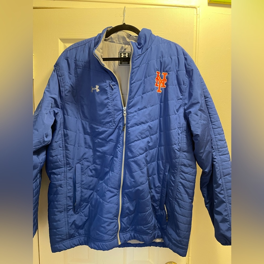 Mets Under Armor Men’s ColdGear Winter Jacket, XL